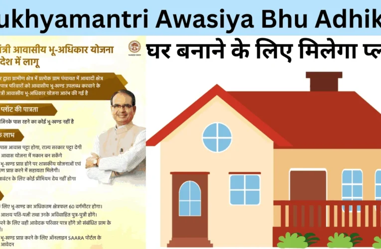 Mukhyamantri Awasiya Bhu Adhikar Yojana 2024: मुख्यमंत्री आवासीय भू-अधिकार योजना ऑनलाइन आवेदन